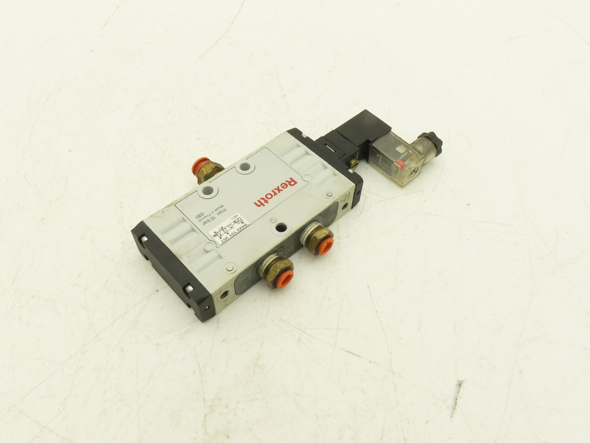 Rexroth R422 101 257 Pneumatic Solenoid Valve 2/5-Way 10 Bar 1/4"NPT 24VDC