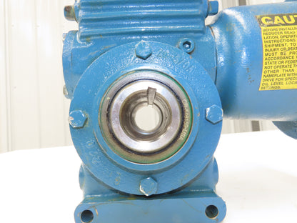Cone Drive MSHO20A022-2 Worm Gearbox 50:1 Reducer 35 RPM 56C Hollow Shaft