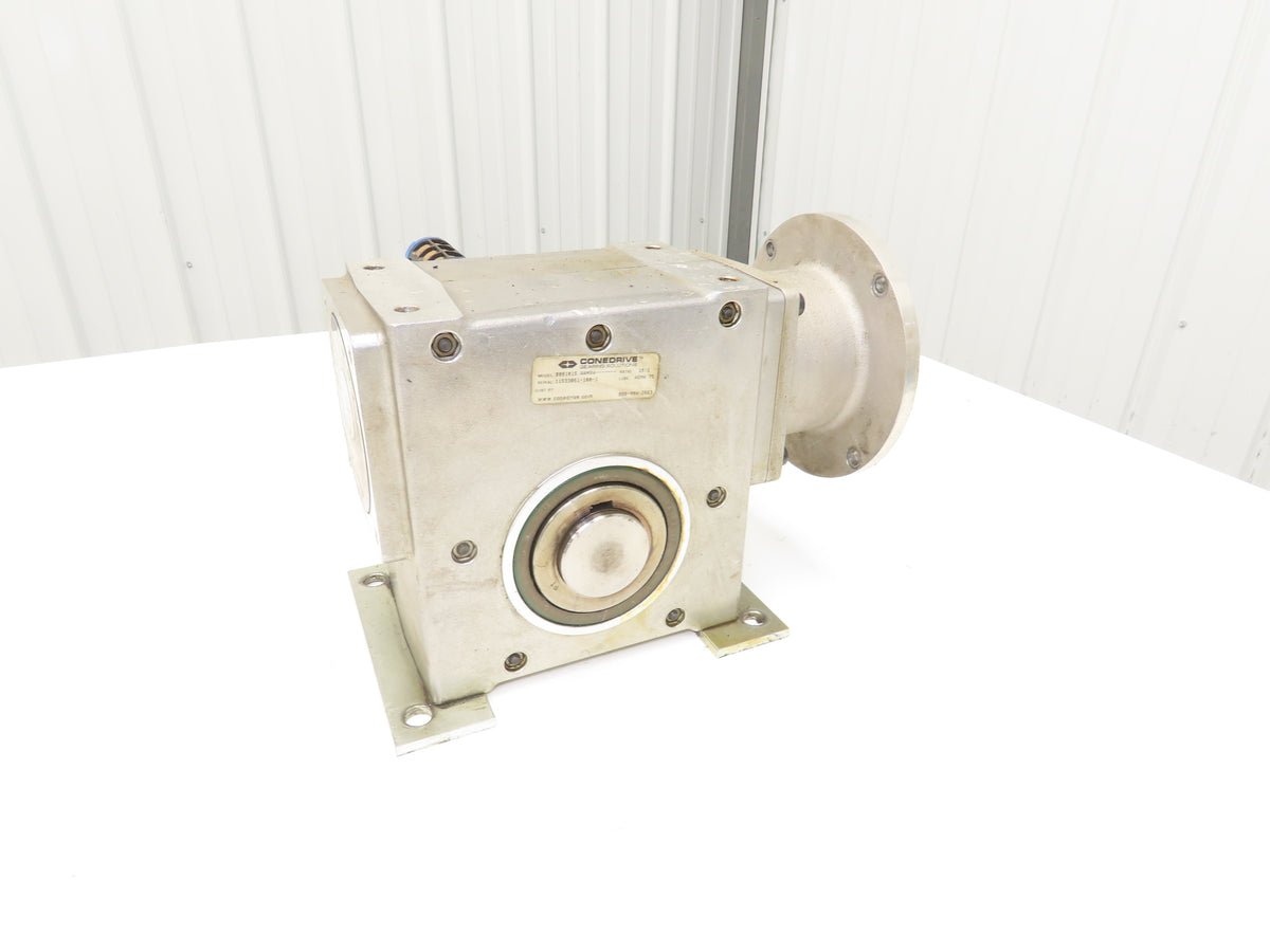 Cone Drive B081015.WANRA Worm Gearbox 15:1 Reducer 117 RPM 145TC Right Hand