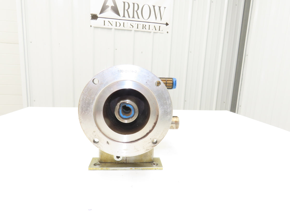 Cone Drive B081015.WANRA Worm Gearbox 15:1 Reducer 117 RPM 145TC Right Hand