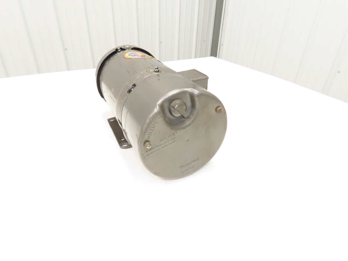 Baldor BM3546T Stearns Brake Motor 1Hp 1725 RPM 230/460V 3PH 143T TEFC