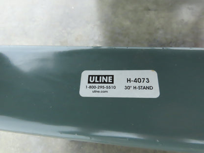 Hytrol Uline 30"x 9' Ball Transfer Conveyor Table 27"BF 3"Centers Adj Height