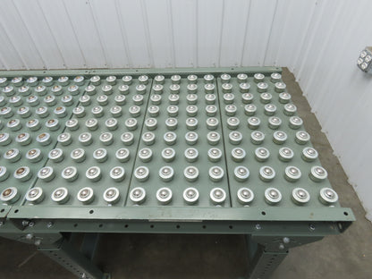 Hytrol Uline 30"x 9' Ball Transfer Conveyor Table 27"BF 3"Centers Adj Height