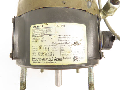 Marathon EVD56H17T5301B P Brake Motor 1/2Hp 1735rpm 460V 3PH Sterns 105673228QF