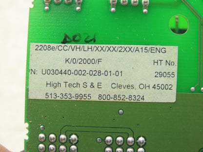 Eurotherm 2208E/CC/VH/LH/RC/XX/XX/2XX/ENG Temperature Controller 100-240VAC PLC