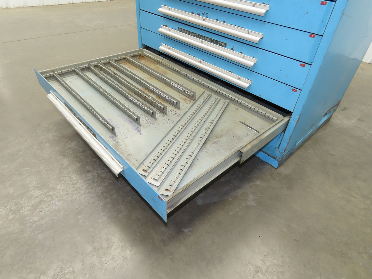 Nu-Era Tool Storage Cabinet Modular 10x 4" Drawer 45x28x46" Stanley Vidmar Lista