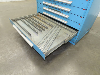 Nu-Era Tool Storage Cabinet Modular 10x 4" Drawer 45x28x46" Stanley Vidmar Lista