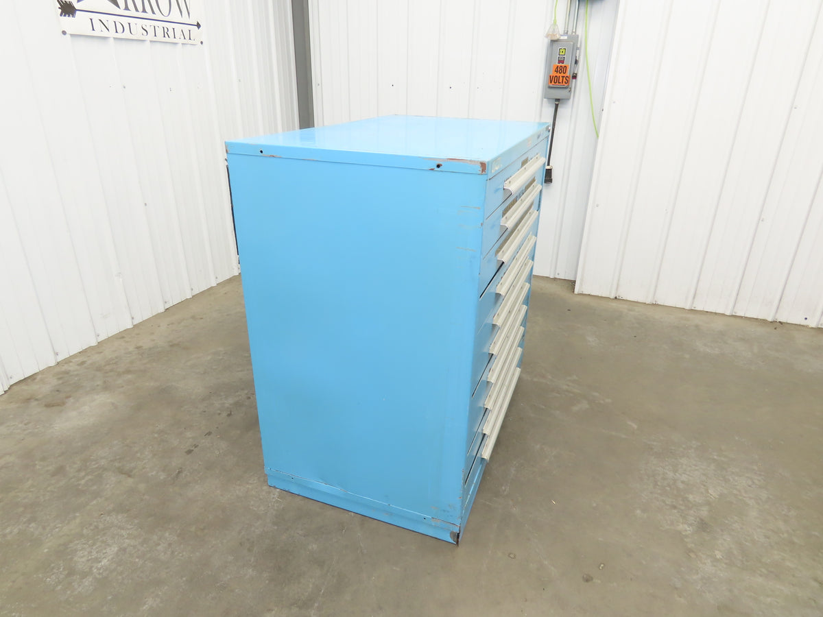 Nu-Era Tool Storage Cabinet Modular 10x 4" Drawer 45x28x46" Stanley Vidmar Lista