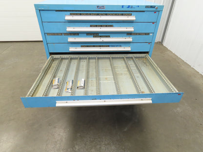 Nu-Era Tool Storage Cabinet Modular 10x 4" Drawer 45x28x46" Stanley Vidmar Lista