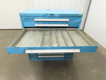 Nu-Era Tool Storage Cabinet Modular 10 Drawer 45x28x46" Stanley Vidmar Lista