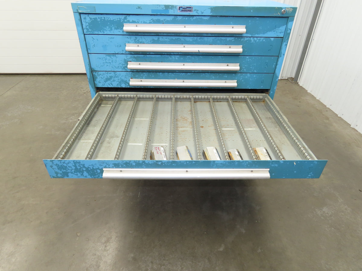 Nu-Era Tool Storage Cabinet Modular 10 Drawer 45x28x46" Stanley Vidmar Lista