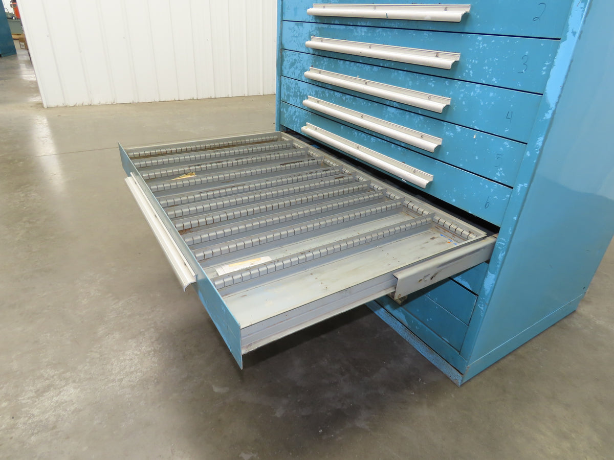Nu-Era Tool Storage Cabinet Modular 10 Drawer 45x28x46" Stanley Vidmar Lista