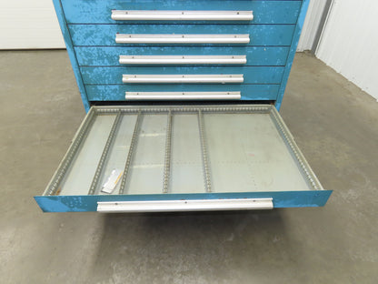 Nu-Era Tool Storage Cabinet Modular 10 Drawer 45x28x46" Stanley Vidmar Lista