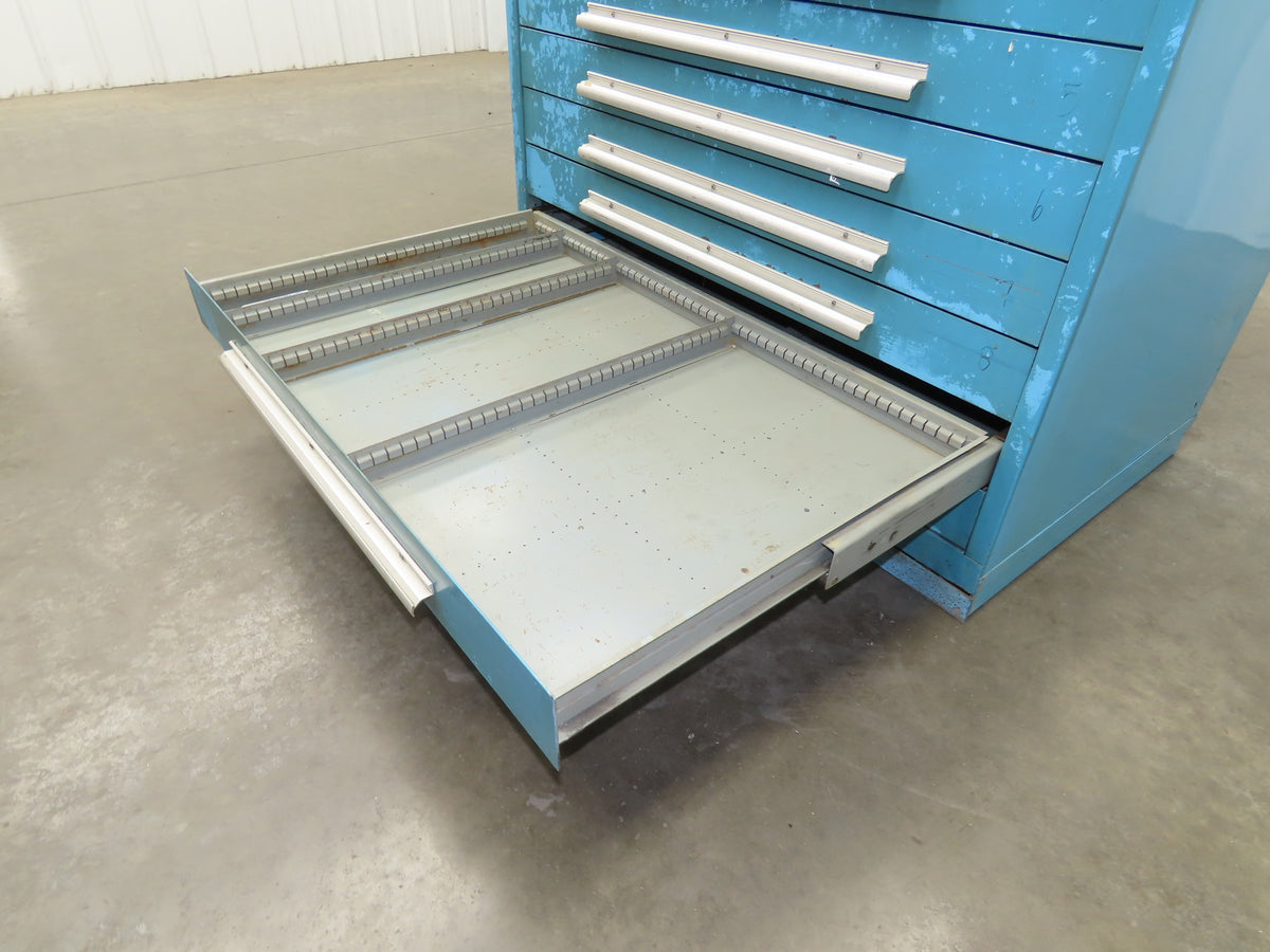 Nu-Era Tool Storage Cabinet Modular 10 Drawer 45x28x46" Stanley Vidmar Lista
