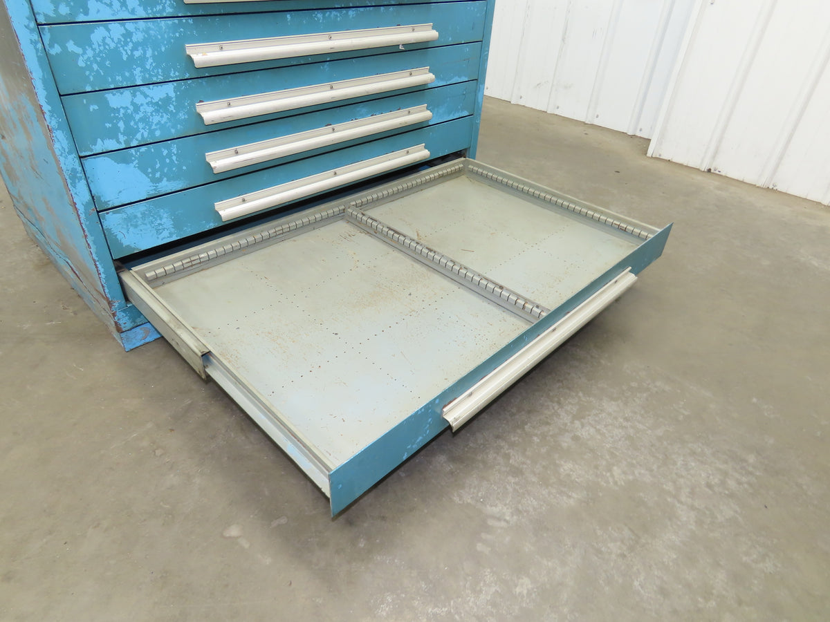 Nu-Era Tool Storage Cabinet Modular 10 Drawer 45x28x46" Stanley Vidmar Lista