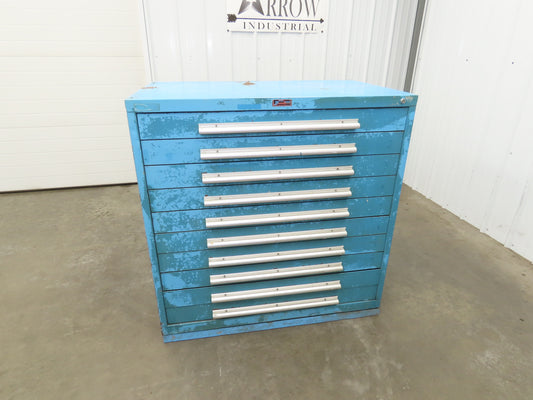 Nu-Era Tool Storage Cabinet Modular 10 Drawer 45x28x46" Stanley Vidmar Lista
