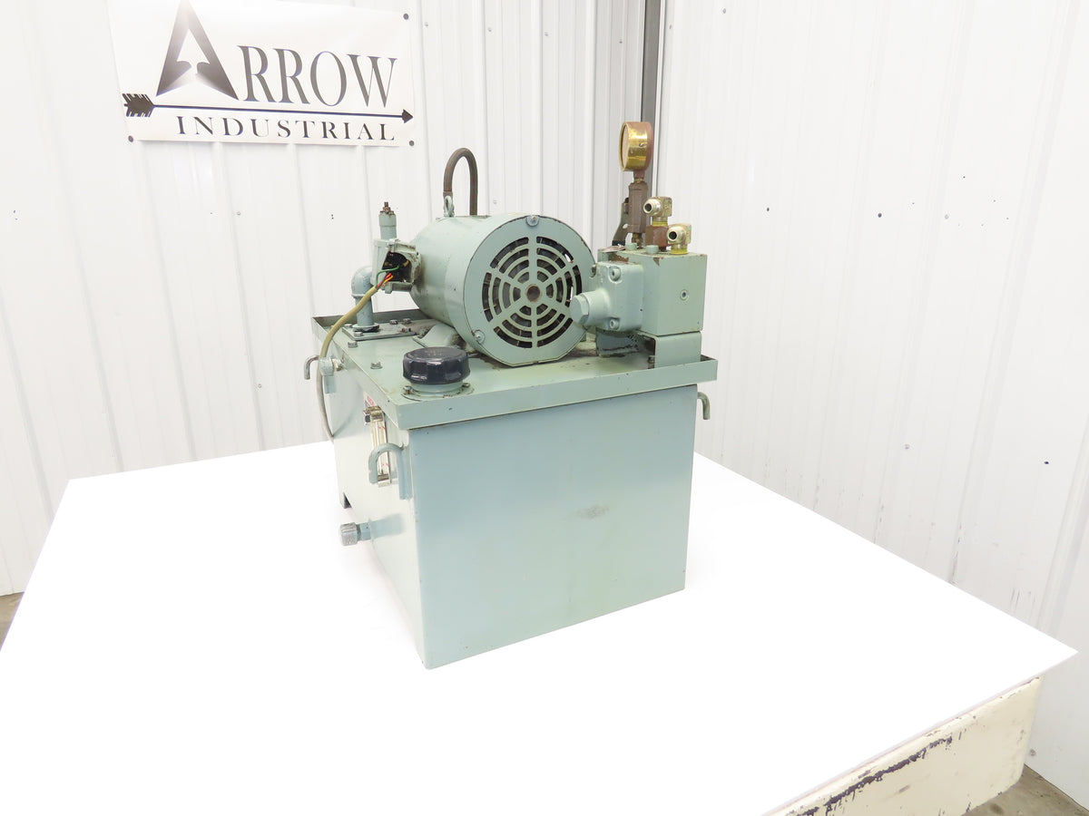 Nachi UVC-1A-A3-2.2-4 Hydraulic Power Unit 50L 7gpm 480V Uni-Pump VDC-1B-1A3-20