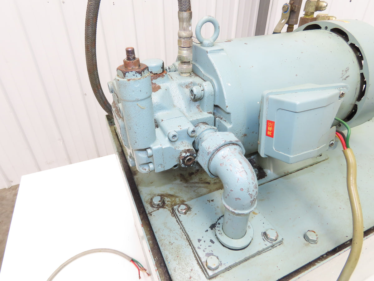 Nachi UVC-1A-A3-2.2-4 Hydraulic Power Unit 50L 7gpm 480V Uni-Pump VDC-1B-1A3-20