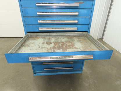 Nu-Era Modular Tool Storage Cabinet 11 Drawer 45x28x61" Stanley Vidmar