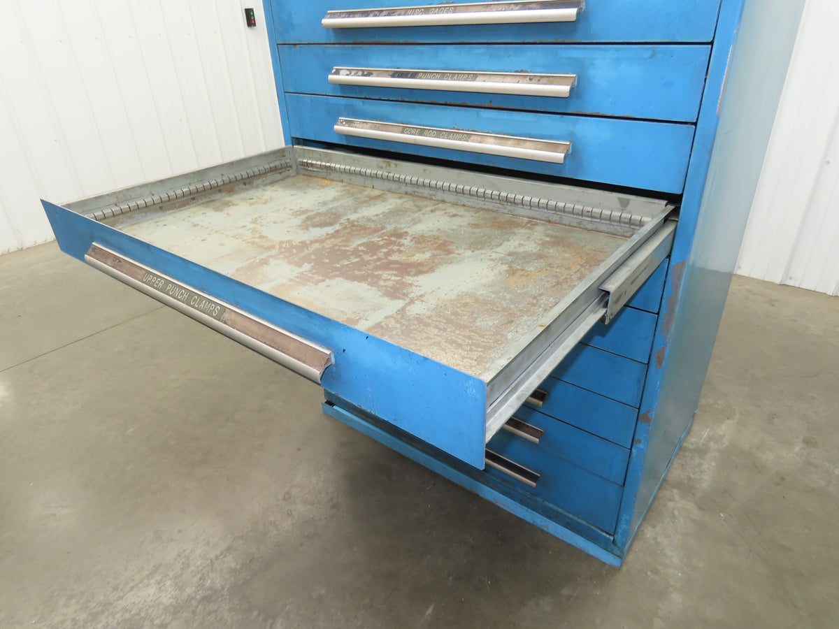 Nu-Era Modular Tool Storage Cabinet 11 Drawer 45x28x61" Stanley Vidmar