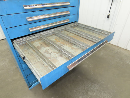 Nu-Era Modular Tool Storage Cabinet 11 Drawer 45x28x61" Stanley Vidmar