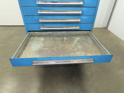 Nu-Era Modular Tool Storage Cabinet 11 Drawer 45x28x61" Stanley Vidmar