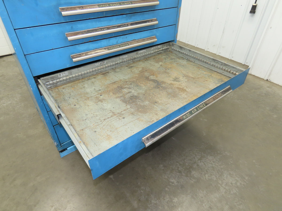 Nu-Era Modular Tool Storage Cabinet 11 Drawer 45x28x61" Stanley Vidmar