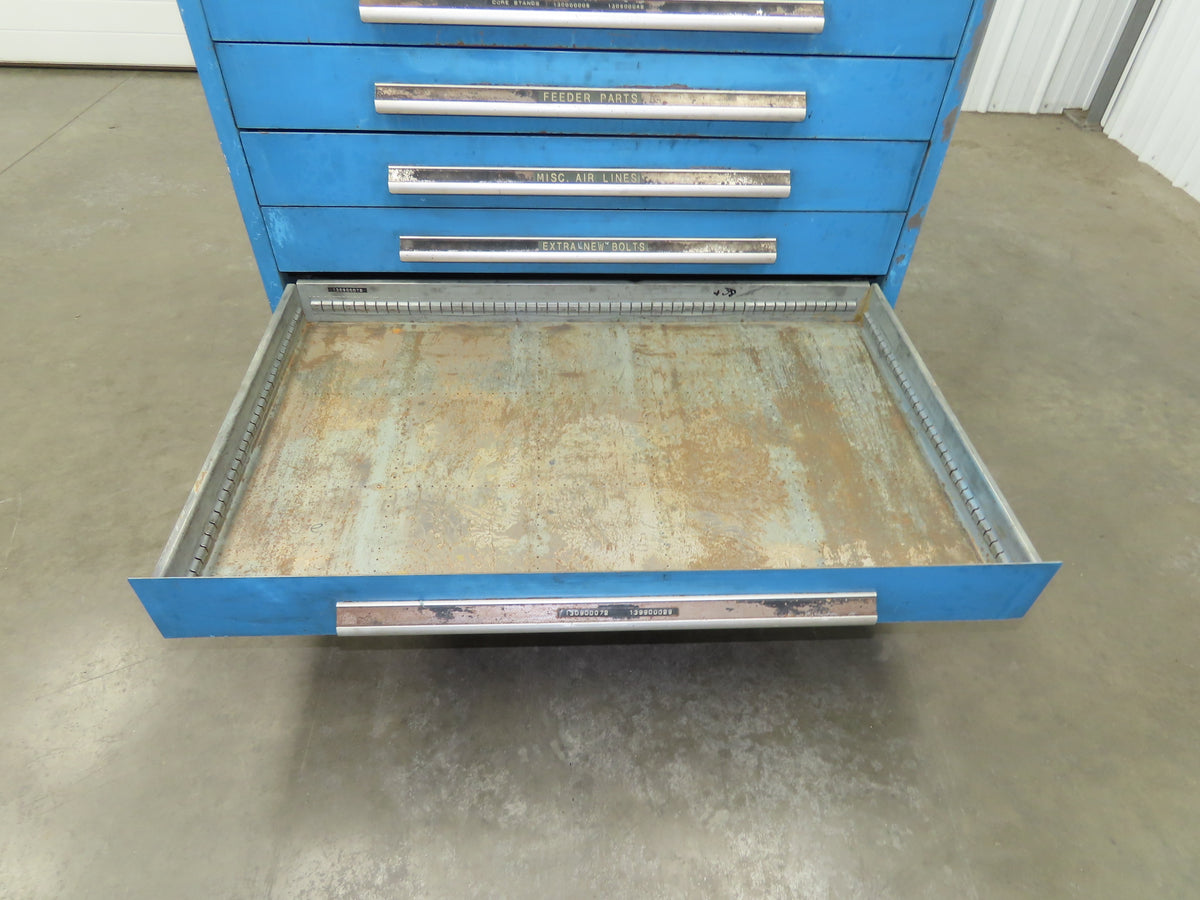 Nu-Era Modular Tool Storage Cabinet 11 Drawer 45x28x61" Stanley Vidmar