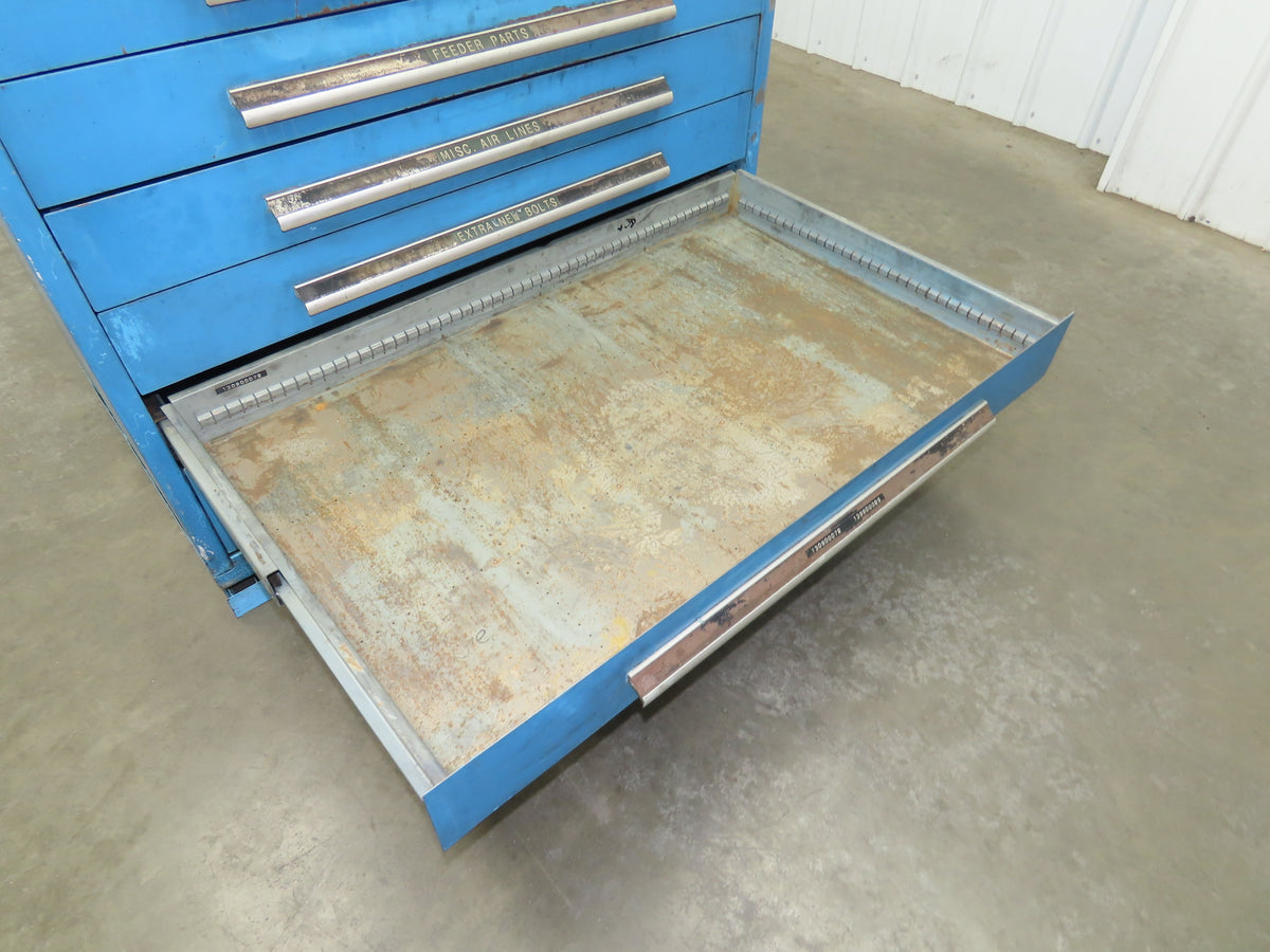 Nu-Era Modular Tool Storage Cabinet 11 Drawer 45x28x61" Stanley Vidmar