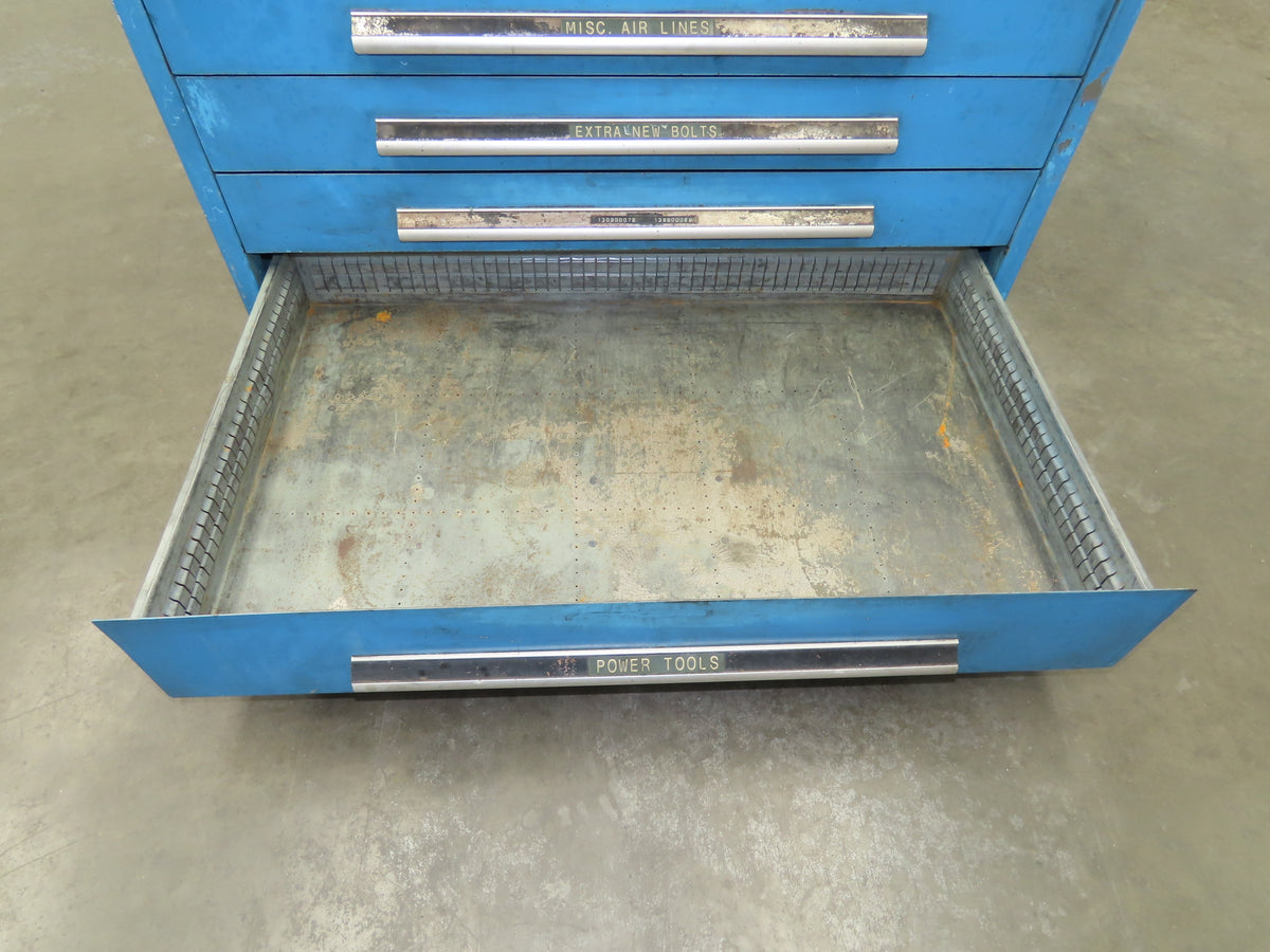 Nu-Era Modular Tool Storage Cabinet 11 Drawer 45x28x61" Stanley Vidmar