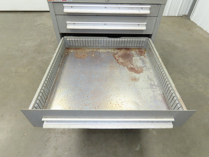 Lyon Under Bench Tool Cabinet 5 Drawer 28x30x32" Lista Stanley Vidmar Storage
