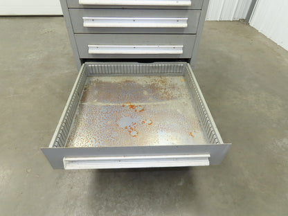 Lyon Under Bench Tool Cabinet 5 Drawer 28x30x32" Lista Stanley Vidmar Storage
