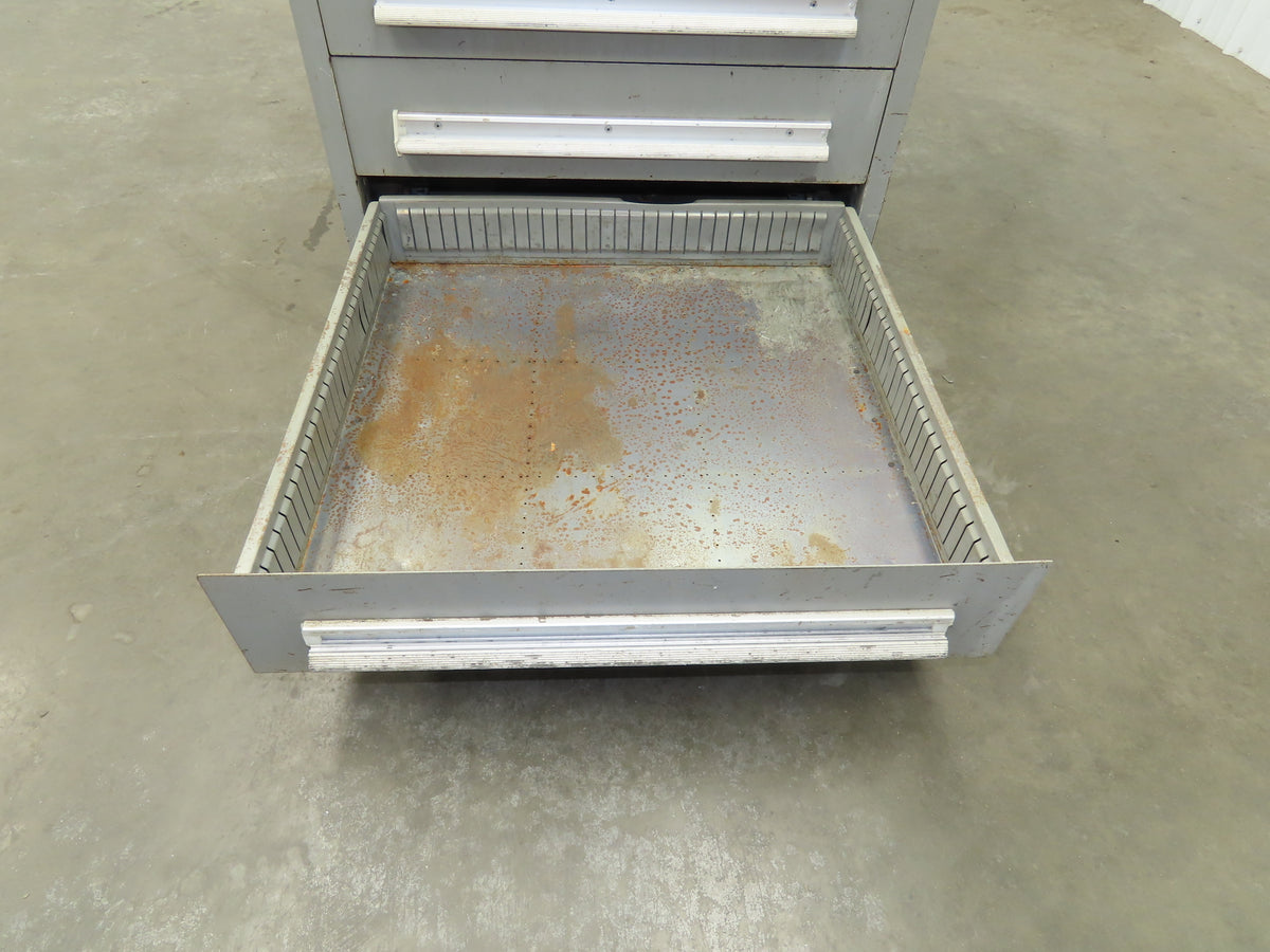 Lyon Under Bench Tool Cabinet 5 Drawer 28x30x32" Lista Stanley Vidmar Storage