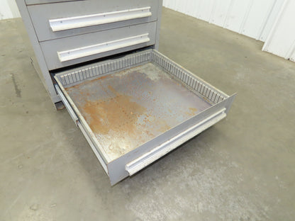 Lyon Under Bench Tool Cabinet 5 Drawer 28x30x32" Lista Stanley Vidmar Storage