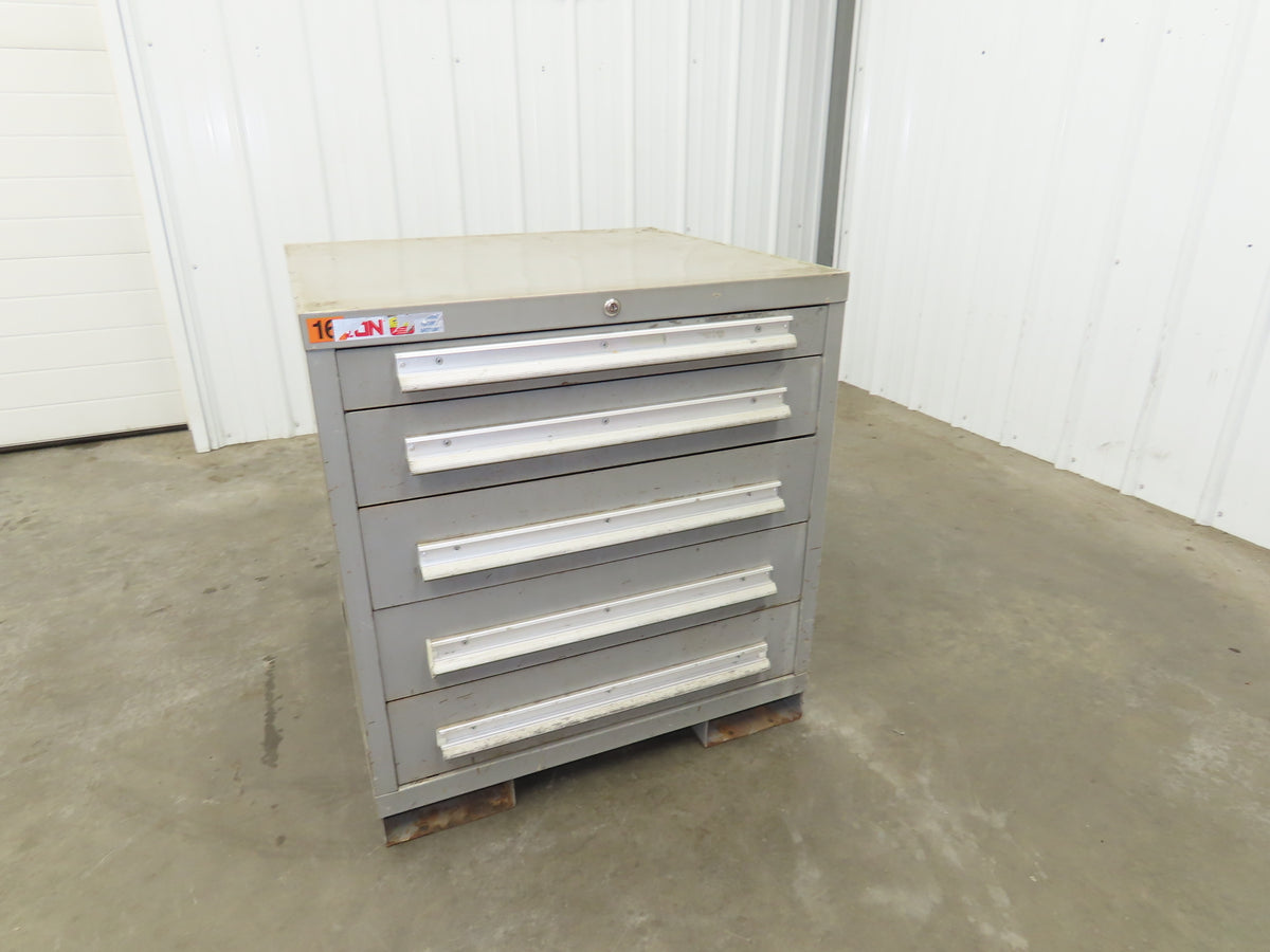 Lyon Under Bench Tool Cabinet 5 Drawer 28x30x32" Lista Stanley Vidmar Storage