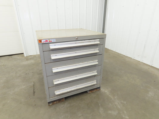Lyon Under Bench Tool Cabinet 5 Drawer 28x30x32" Lista Stanley Vidmar Storage