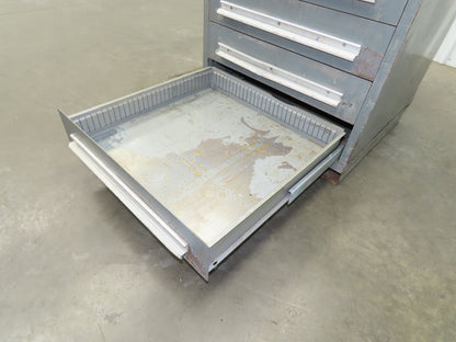 Lyon Under Bench Tool Cabinet 5 Drawer 28x30x32" Lista Stanley Vidmar Storage