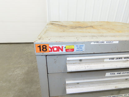 Lyon Under Bench Tool Cabinet 5 Drawer 28x30x32" Lista Stanley Vidmar Storage