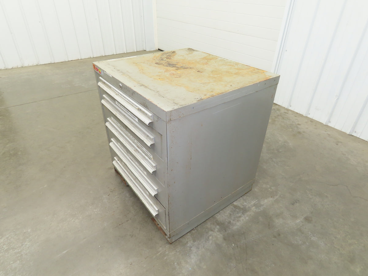 Lyon Under Bench Tool Cabinet 5 Drawer 28x30x32" Lista Stanley Vidmar Storage