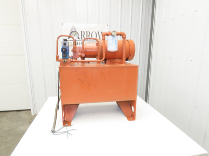 Vickers V101P2P1A20 Hydraulic Power Unit 20 Gal 3GPM 5Hp 230/460V 2500 PSI