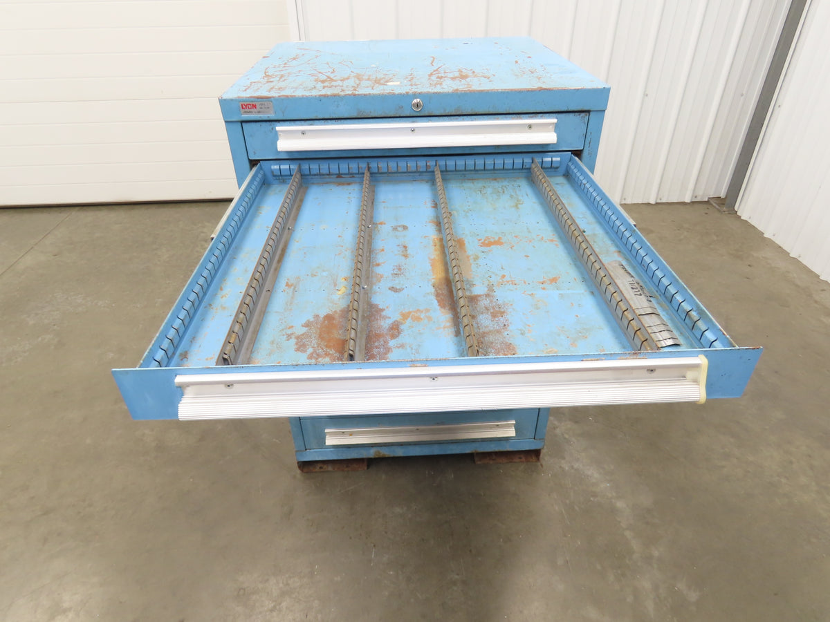 Lyon MSS Tool Cabinet Chest 10 Drawer 28x30x44" Lista Stanley Vidmar