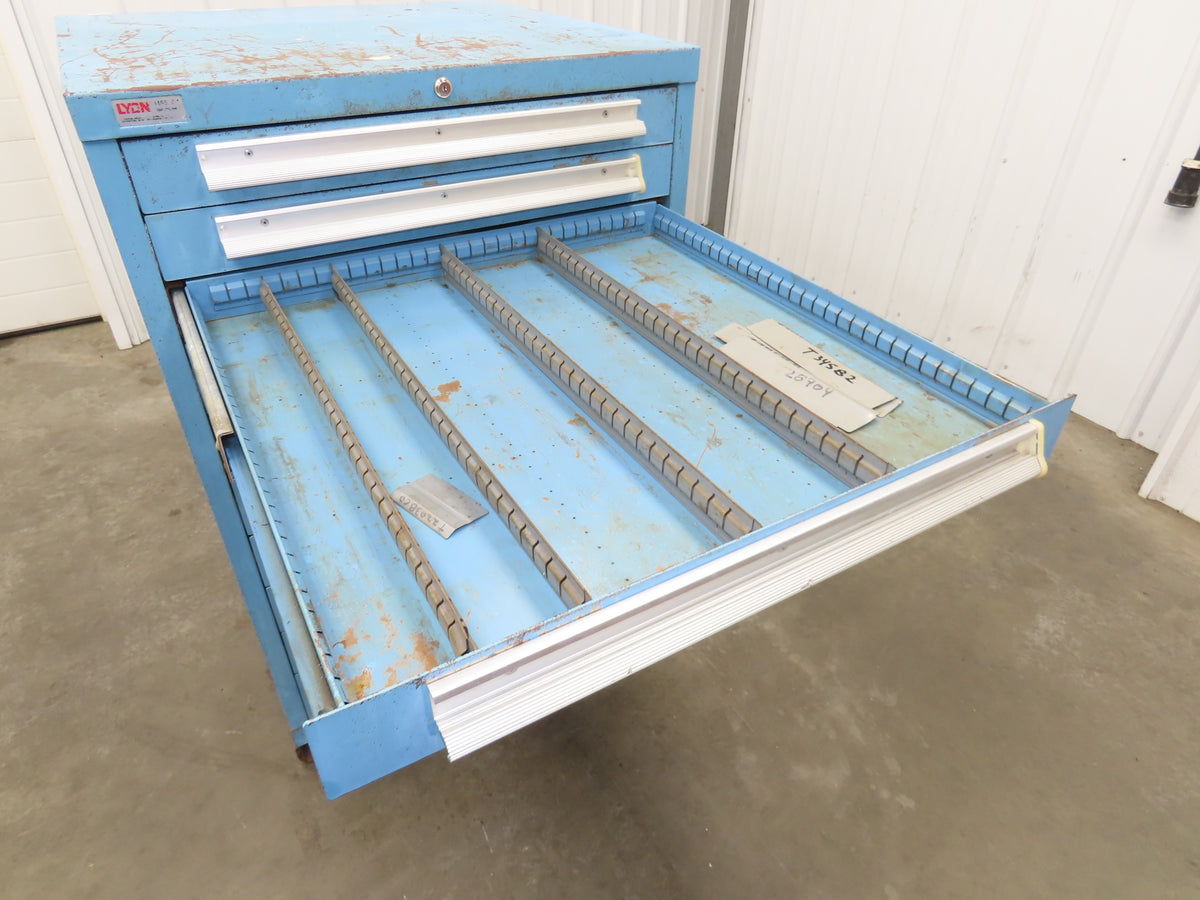 Lyon MSS Tool Cabinet Chest 10 Drawer 28x30x44" Lista Stanley Vidmar