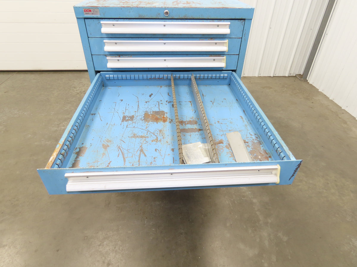 Lyon MSS Tool Cabinet Chest 10 Drawer 28x30x44" Lista Stanley Vidmar