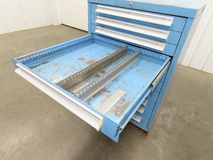 Lyon MSS Tool Cabinet Chest 10 Drawer 28x30x44" Lista Stanley Vidmar