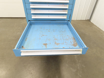 Lyon MSS Tool Cabinet Chest 10 Drawer 28x30x44" Lista Stanley Vidmar
