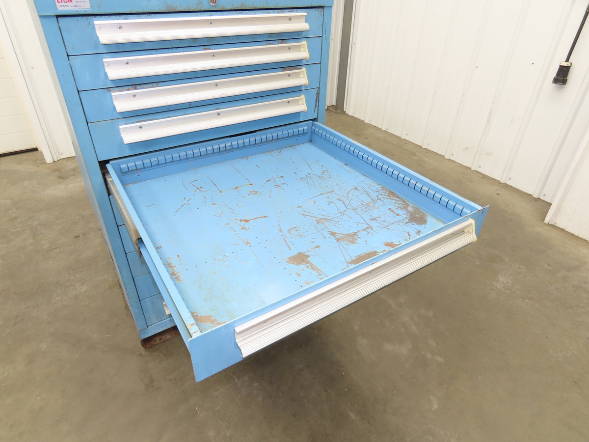 Lyon MSS Tool Cabinet Chest 10 Drawer 28x30x44" Lista Stanley Vidmar