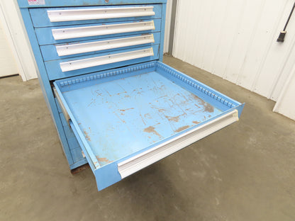 Lyon MSS Tool Cabinet Chest 10 Drawer 28x30x44" Lista Stanley Vidmar