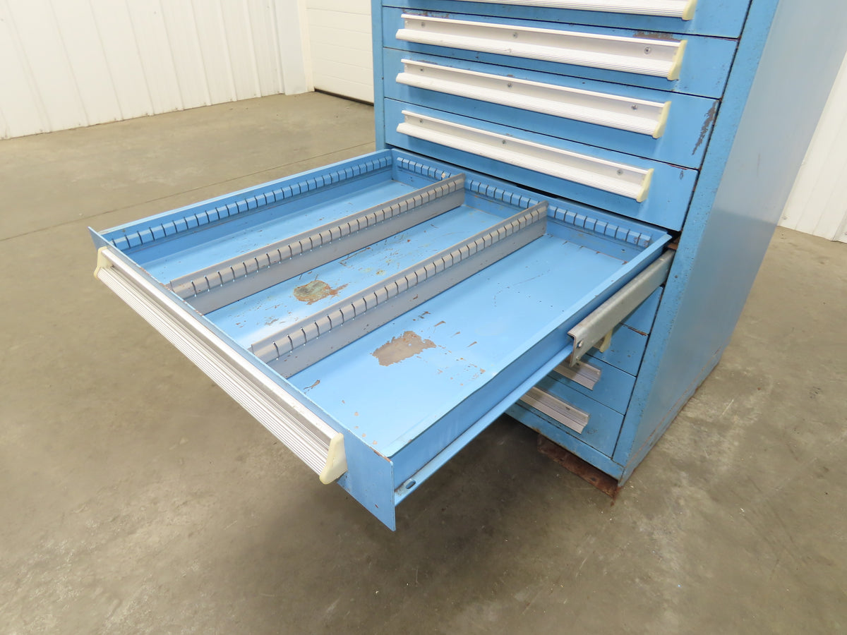 Lyon MSS Tool Cabinet Chest 10 Drawer 28x30x44" Lista Stanley Vidmar