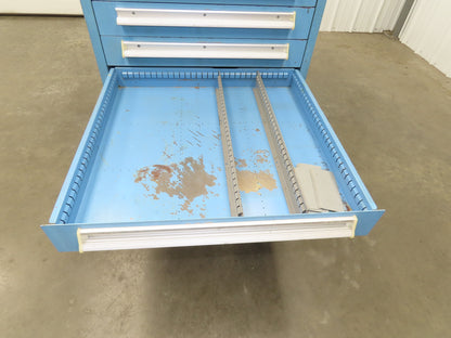 Lyon MSS Tool Cabinet Chest 10 Drawer 28x30x44" Lista Stanley Vidmar
