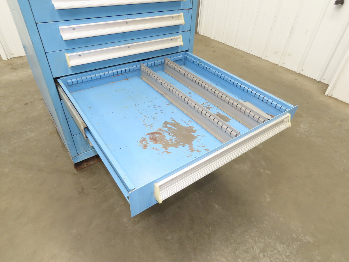 Lyon MSS Tool Cabinet Chest 10 Drawer 28x30x44" Lista Stanley Vidmar
